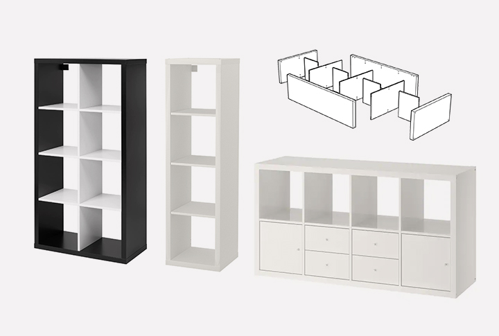 Ikea kallax modular shelf unit