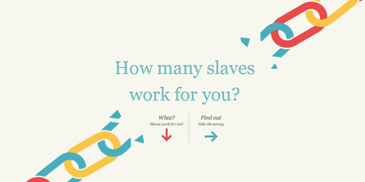 How Can UX Save The World - Products For Social Change - Slavery Footprint