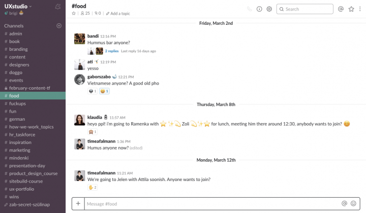 Product Release Lovability - Slack