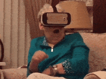 VR in UX Research Grandma VR