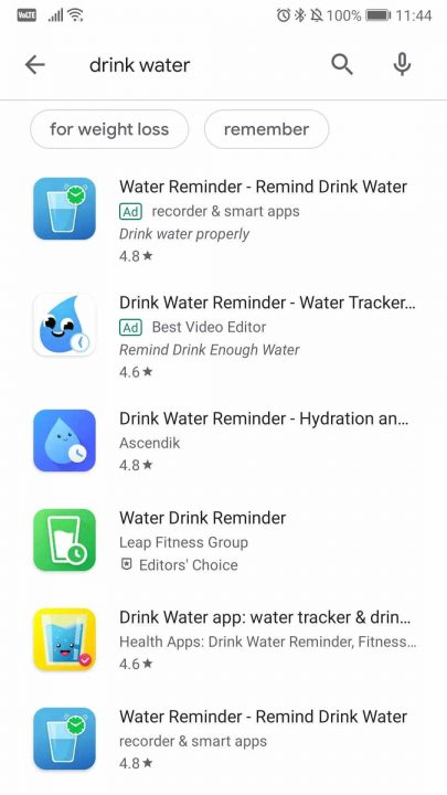 water-drinking-app