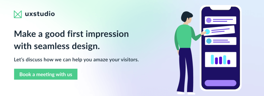 UX agency - make a good impression with seamless design