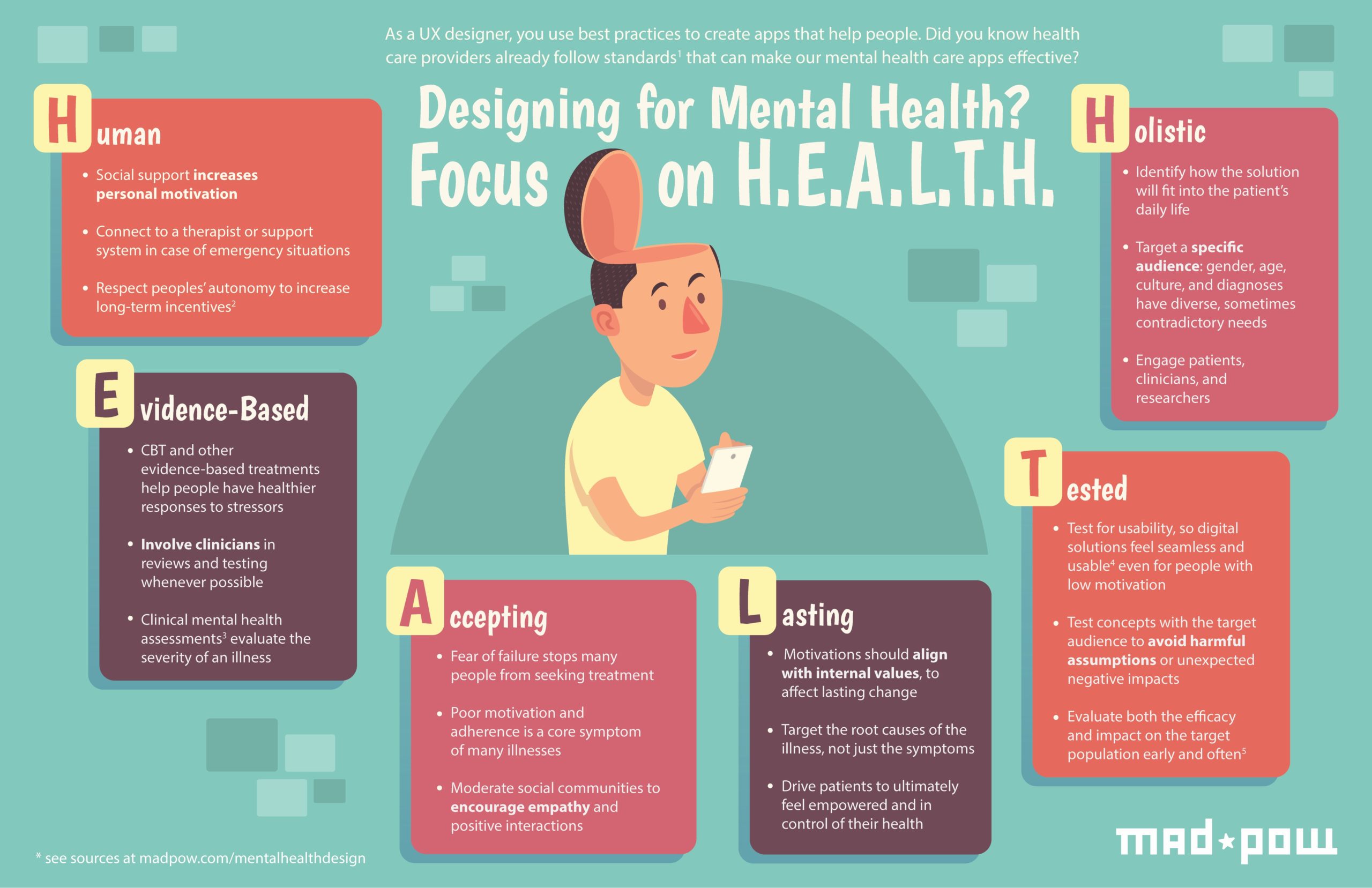 How to design for mental health apps