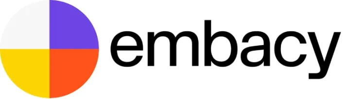 The web design company , Embacy's logo.