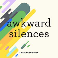 Awkward silences podcast logo
