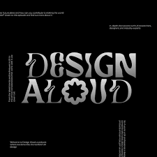 Design Aloud podcast logo