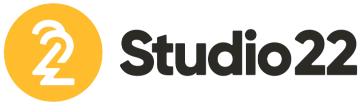 Studio 22 Agency's logo, a web design agency based in San-Fransisco bay area.