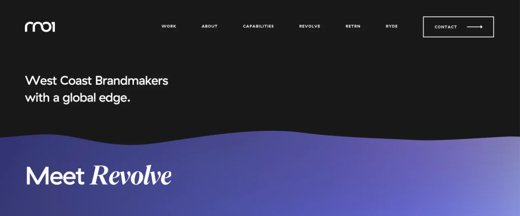 Revolve No1 is a West Coast-based experience design and growth agency.