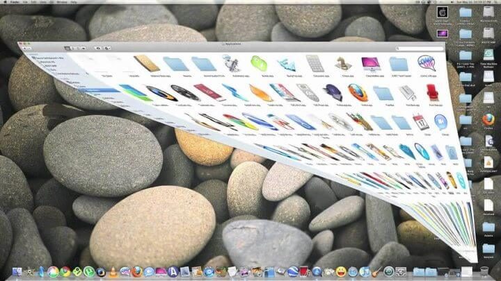 macOS screen animation